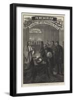 Funeral of the Princess Alice-null-Framed Giclee Print