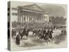 Funeral of Victor Noir, Scene Outside the Palace of the Corps Legislatif-null-Stretched Canvas