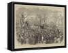 Funeral of Victor Noir-Godefroy Durand-Framed Stretched Canvas