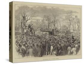 Funeral of Victor Noir-Godefroy Durand-Stretched Canvas