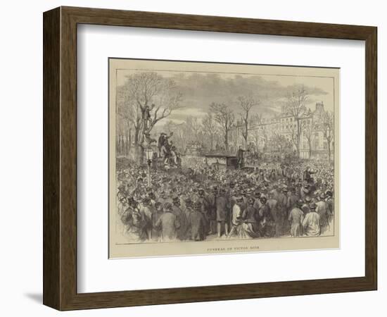 Funeral of Victor Noir-Godefroy Durand-Framed Giclee Print