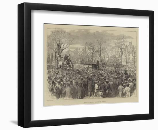 Funeral of Victor Noir-Godefroy Durand-Framed Giclee Print