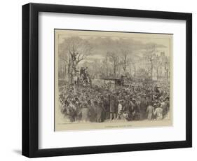 Funeral of Victor Noir-Godefroy Durand-Framed Giclee Print