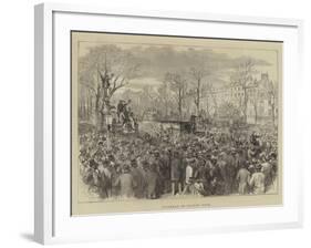 Funeral of Victor Noir-Godefroy Durand-Framed Giclee Print