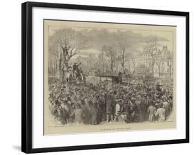 Funeral of Victor Noir-Godefroy Durand-Framed Giclee Print