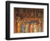 Funeral of Virgin, Scene from Life of Virgin, 1406-1408-Taddeo di Bartolo-Framed Giclee Print