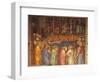 Funeral of Virgin, Scene from Life of Virgin, 1406-1408-Taddeo di Bartolo-Framed Giclee Print