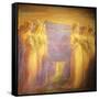 Funeral of Virgin-Gaetano Previati-Framed Stretched Canvas