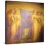 Funeral of Virgin-Gaetano Previati-Stretched Canvas