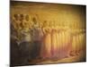 Funeral of Virgin-Gaetano Previati-Mounted Giclee Print