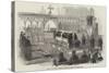 Funeral of Viscount Beresford, in Kilndown Church-null-Stretched Canvas