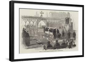 Funeral of Viscount Beresford, in Kilndown Church-null-Framed Giclee Print