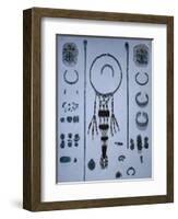 Funeral Offerings, from Asenkofen Burial Mound, Bavaria, Germany. Middle Bronze Age-null-Framed Giclee Print