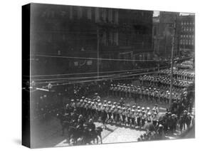 Funeral Procession for President Grant, Boys Marching NYC Photo - New York, NY-Lantern Press-Stretched Canvas