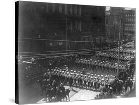 Funeral Procession for President Grant, Boys Marching NYC Photo - New York, NY-Lantern Press-Stretched Canvas