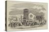 Funeral Procession of Don Carlos to the Cathedral of St Just, at Trieste-null-Stretched Canvas