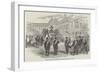 Funeral Procession of Marshal Exelmans to the Church of the Invalides, at Paris-null-Framed Giclee Print