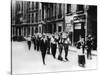 Funeral Procession of Members of the French Resistance, Paris, 1944-null-Stretched Canvas