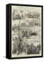 Funeral Procession of the Late Empress of China-null-Framed Stretched Canvas