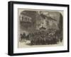 Funeral Procession of the Late Honourable Thomas D'Arcy Mcgee, at Montreal, Canada-null-Framed Giclee Print