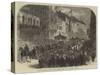 Funeral Procession of the Late Honourable Thomas D'Arcy Mcgee, at Montreal, Canada-null-Stretched Canvas