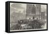 Funeral Procession of the Late Marquis of Anglesey at Lichfield Cathedral-null-Framed Stretched Canvas