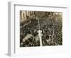 Funeral Procession of the Poet Valery Bryusov, Moscow, USSR, 12 October 1924-null-Framed Giclee Print