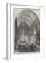 Funeral Service in Honour of Marshal Soult, in the Church of the Invalides, at Paris-null-Framed Giclee Print