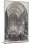 Funeral Service in Honour of Marshal Soult, in the Church of the Invalides, at Paris-null-Mounted Giclee Print