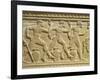 Funeral Stone Depicting Athletes Racing Relief from Sicily, Italy-null-Framed Giclee Print