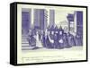 Funeral Ticket by William Hogarth-William Hogarth-Framed Stretched Canvas