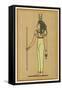 Funerary Deity She Mourns the Pharaoh When He Dies and Escorts Him into the Underworld-E.a. Wallis Budge-Framed Stretched Canvas