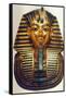 Funerary mask of Tutankhamun, Ancient Egyptian Pharaoh, c1325 BC. Artist: Anon-Anon-Framed Stretched Canvas