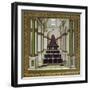 Funerary Monument in Church-null-Framed Giclee Print