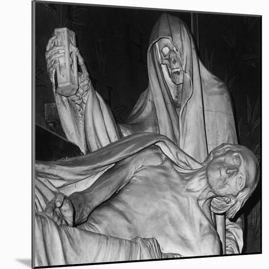 Funerary Monument, Notre Dame, Paris-Simon Marsden-Mounted Giclee Print