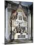 Funerary Monument to Michelangelo, by Vasari-null-Mounted Photographic Print