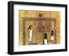 Funerary Papyrus, Ancient Egyptian, 18th Dynasty, 1550-1293 BC-null-Framed Giclee Print