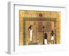 Funerary Papyrus, Ancient Egyptian, 18th Dynasty, 1550-1293 BC-null-Framed Giclee Print