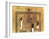 Funerary Papyrus, Ancient Egyptian, 18th Dynasty, 1550-1293 BC-null-Framed Giclee Print