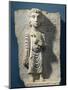 Funerary Relief Depicting a Girl with a Dove, from the Valley of the Tombs, Syria-null-Mounted Giclee Print