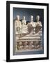 Funerary Relief Representing a Family, from the Valley of the Tombs, Syria-null-Framed Giclee Print