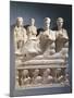 Funerary Relief Representing a Family, from the Valley of the Tombs, Syria-null-Mounted Giclee Print