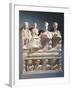 Funerary Relief Representing a Family, from the Valley of the Tombs, Syria-null-Framed Giclee Print