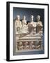 Funerary Relief Representing a Family, from the Valley of the Tombs, Syria-null-Framed Giclee Print