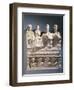 Funerary Relief Representing a Family, from the Valley of the Tombs, Syria-null-Framed Giclee Print