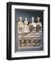 Funerary Relief Representing a Family, from the Valley of the Tombs, Syria-null-Framed Giclee Print