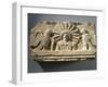 Funerary Relief Representing the God Yarhibol the Sun Symbol and Two Eagles on His Sides-null-Framed Giclee Print