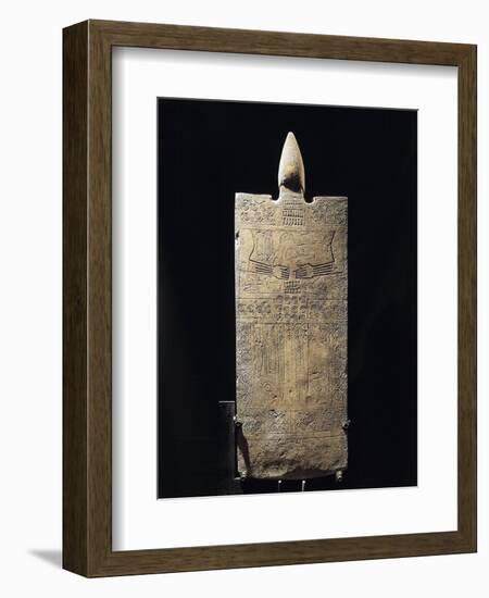 Funerary Stele, Front Side-null-Framed Giclee Print