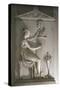 Funerary Stele of Ottavio Trento-Antonio Canova-Stretched Canvas