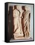 Funerary Stele of Rhammontes B.C.-null-Framed Stretched Canvas